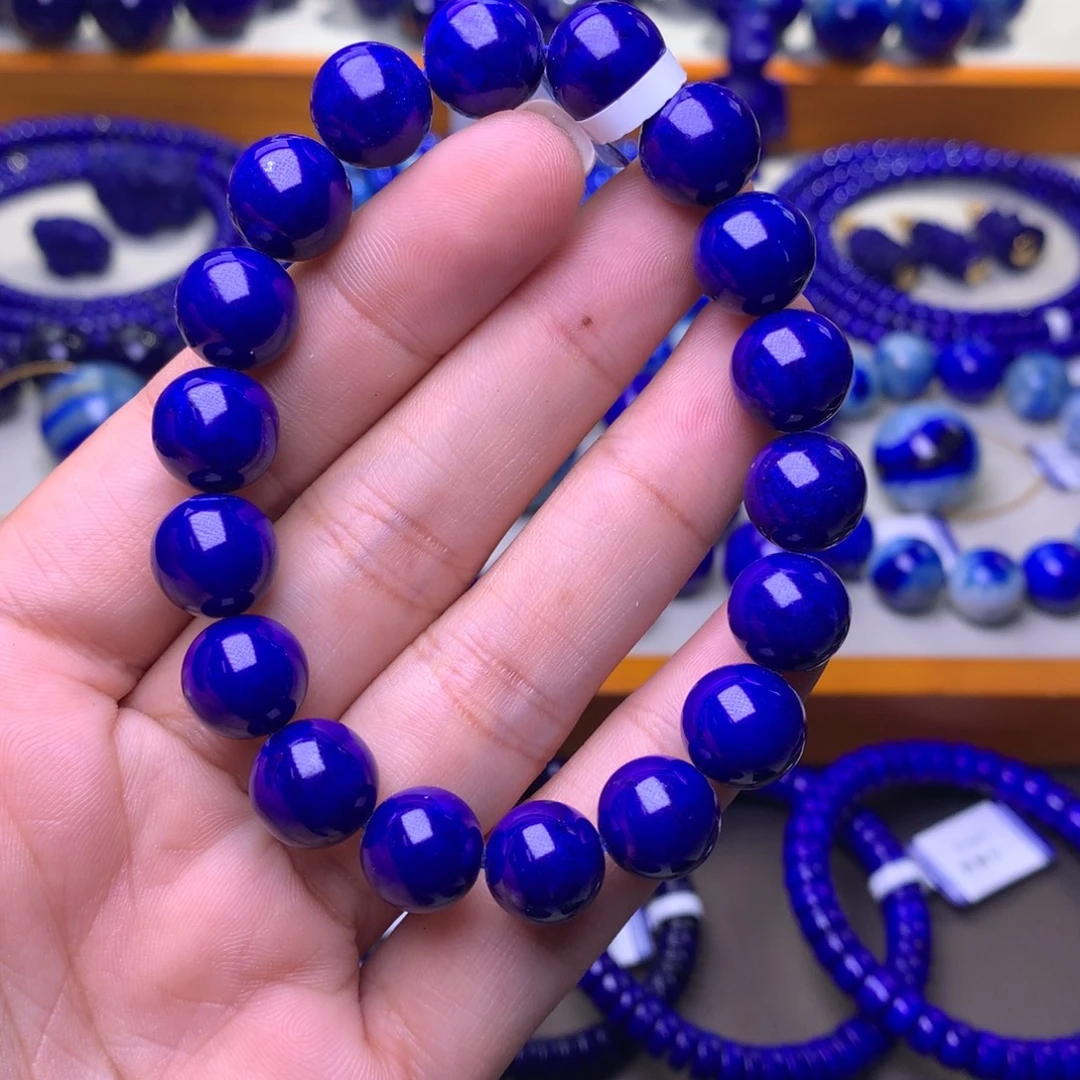 我***o青金石未镶嵌手串