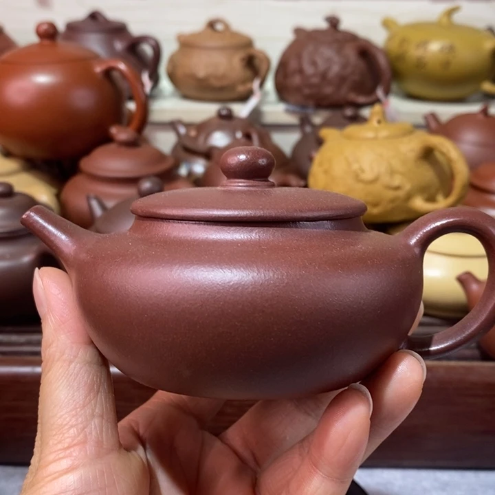 茶壶紫砂微瑕处理一把
