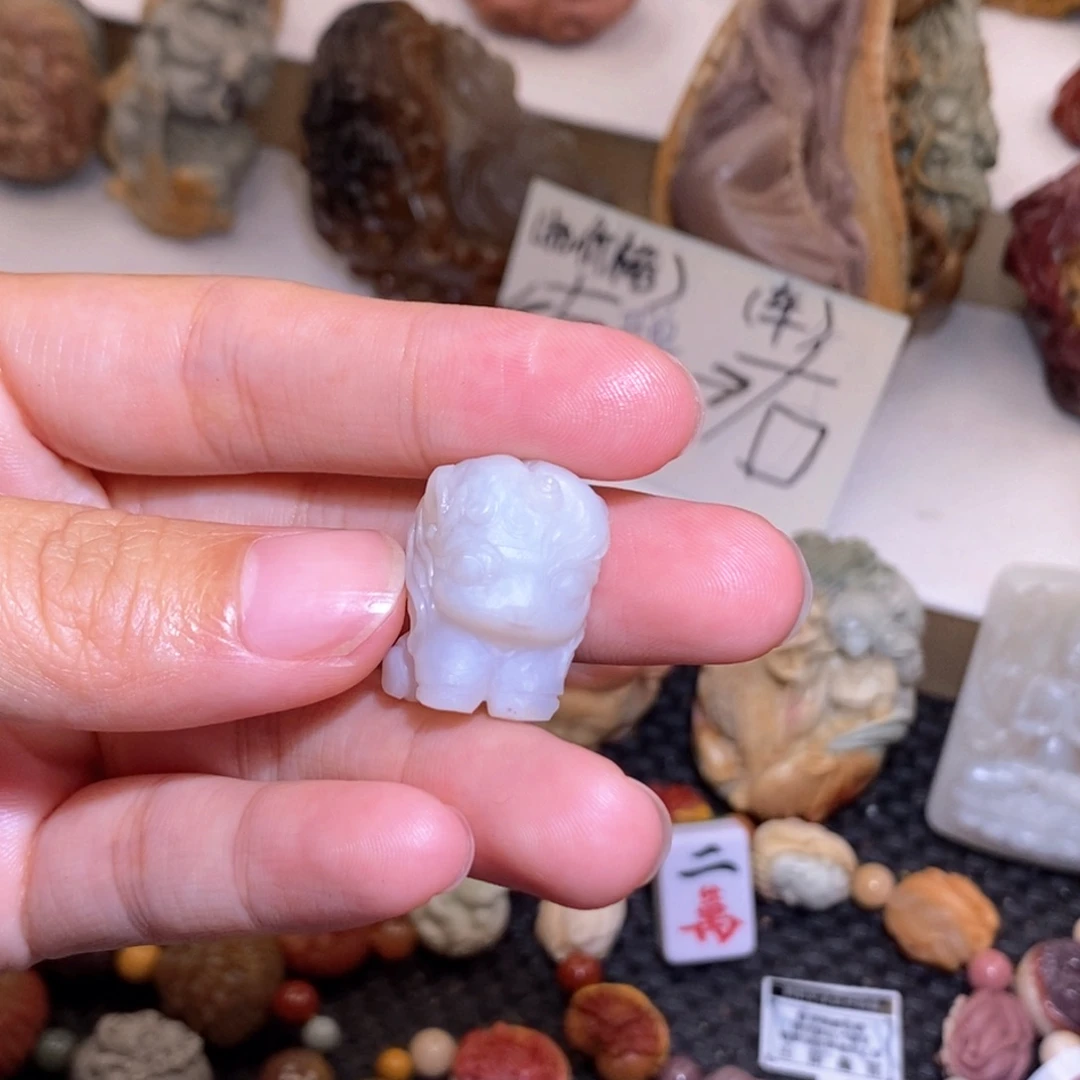 石英质玉（阿拉善玉）未镶嵌手链