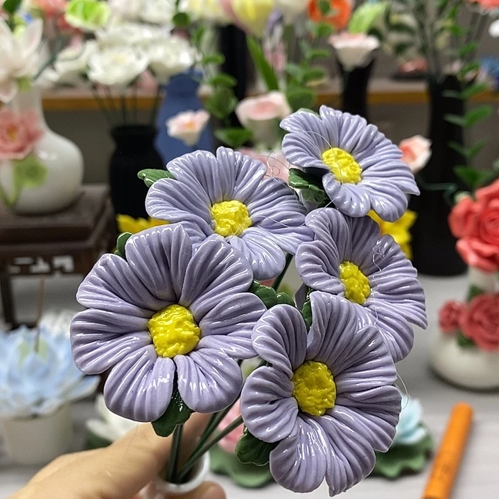 陶瓷陶瓷材料小雏菊