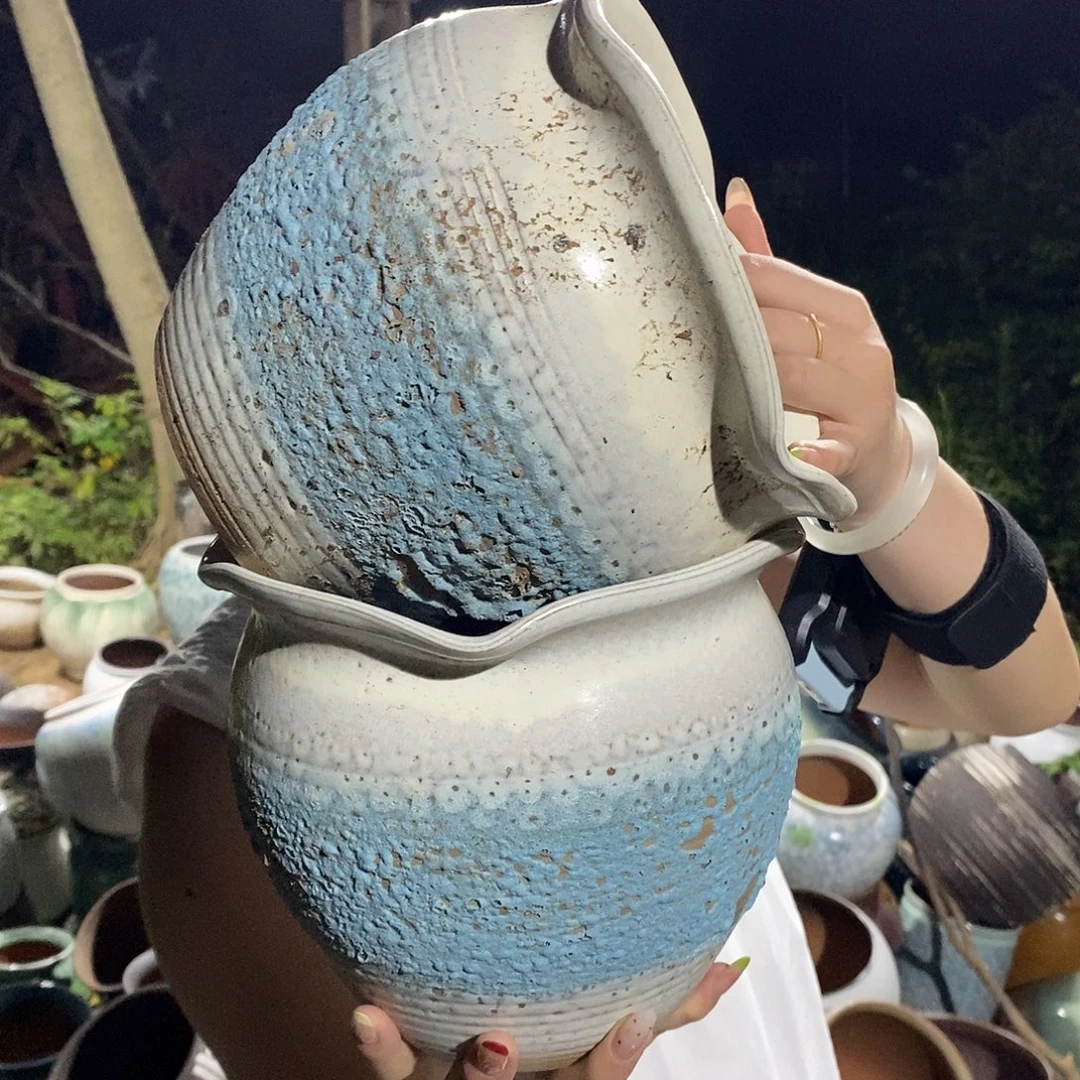 紫砂花盆瑕疵20/18ghgggtgg