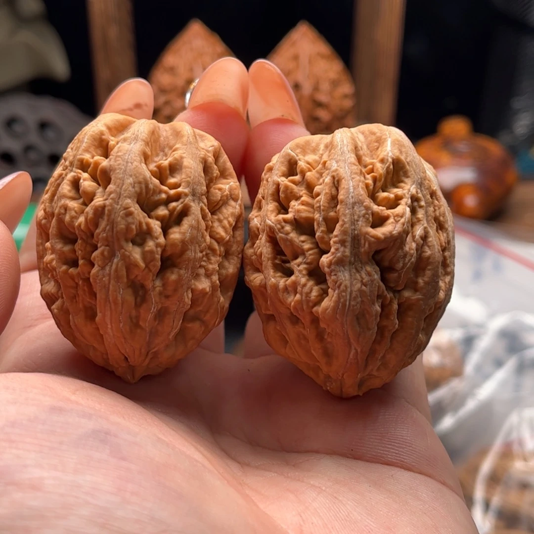 文玩核桃把件大****2关东木子家楸大胖53