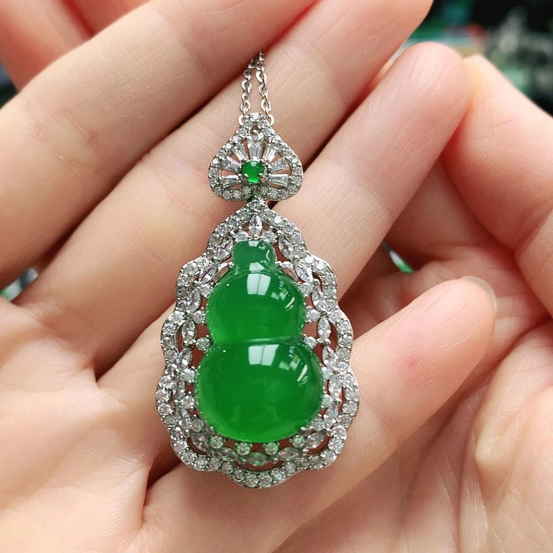 玛瑙/玉髓未镶嵌吊坠