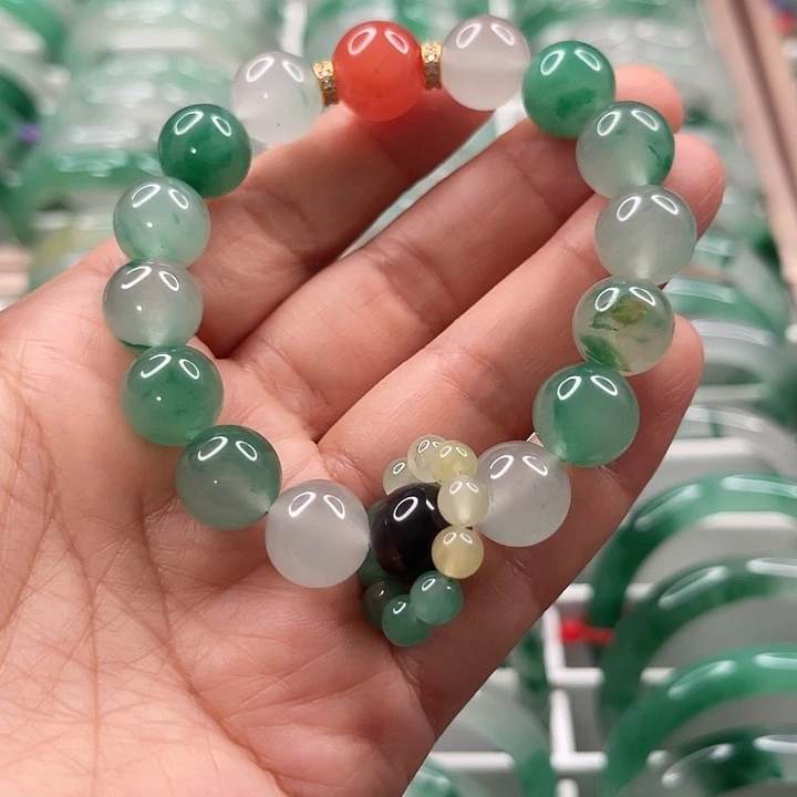 未镶嵌手链石英质玉