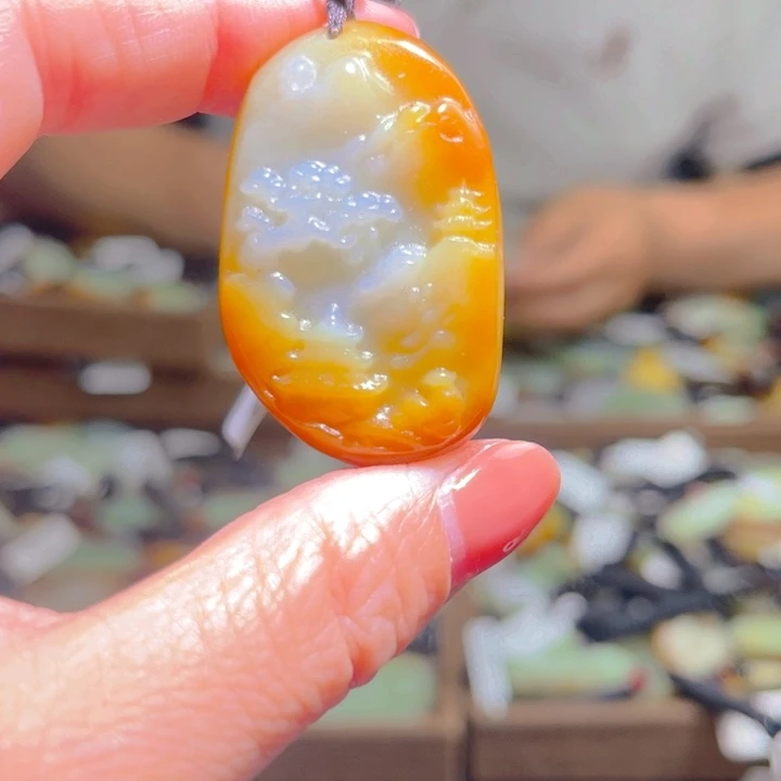 【闪购商品】和田玉（糖玉）未镶嵌颈饰