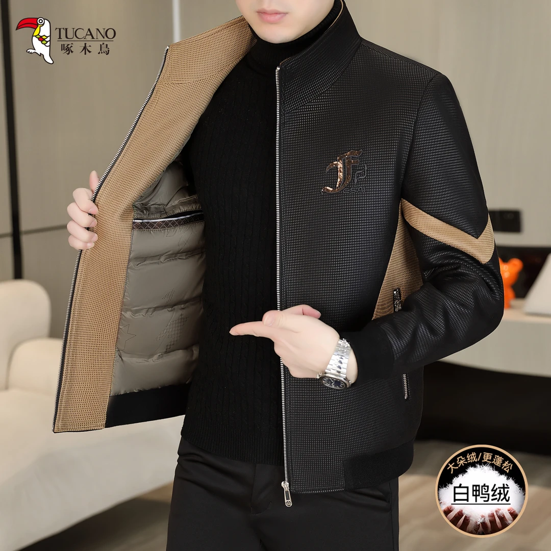 TUCANO/啄木鳥男士修身时尚潮流百搭夹克休闲商务外套2501/9999