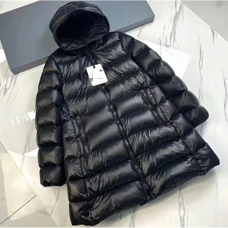 秋冬时尚中长款女士经典保暖双侧口袋羽绒服MA4SYGZ1384