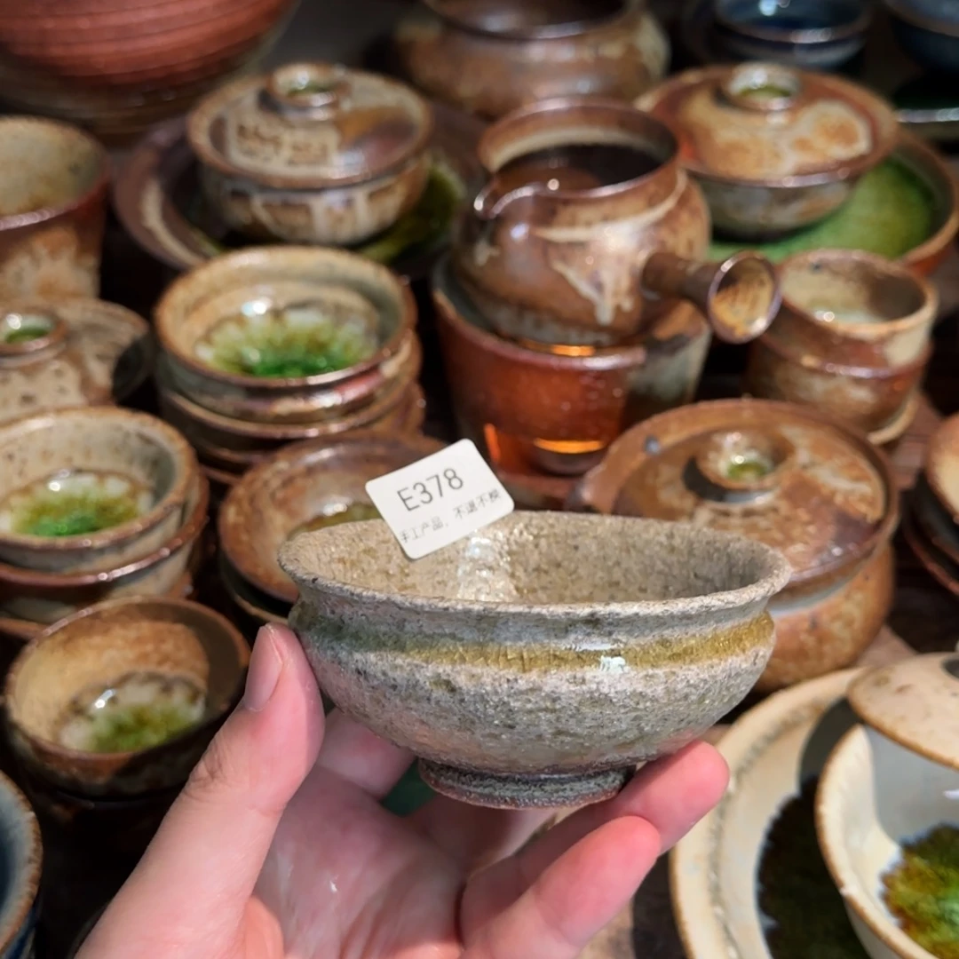 E378破碎感泥料非柴烧跑单禁拍