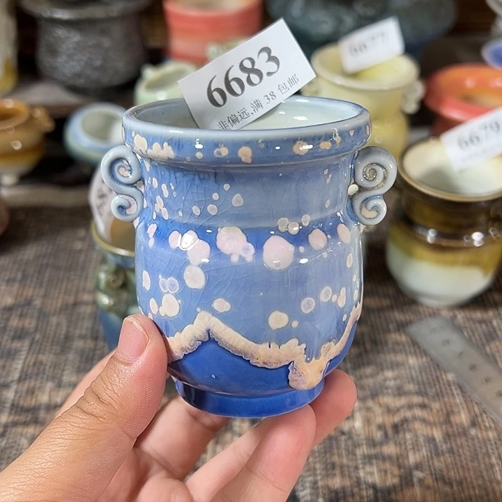 口5高8 手工花盆满30包邮