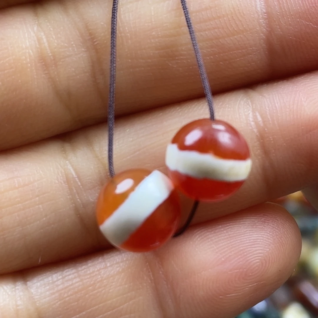 安***然玛瑙/玉髓未镶嵌颈饰