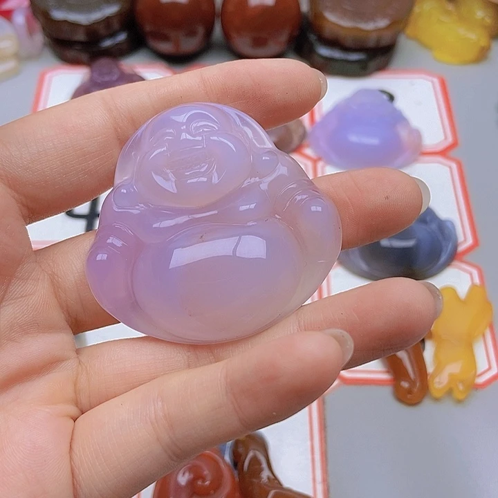 【闪购商品】玛瑙/玉髓未镶嵌珠宝半成品勿***、