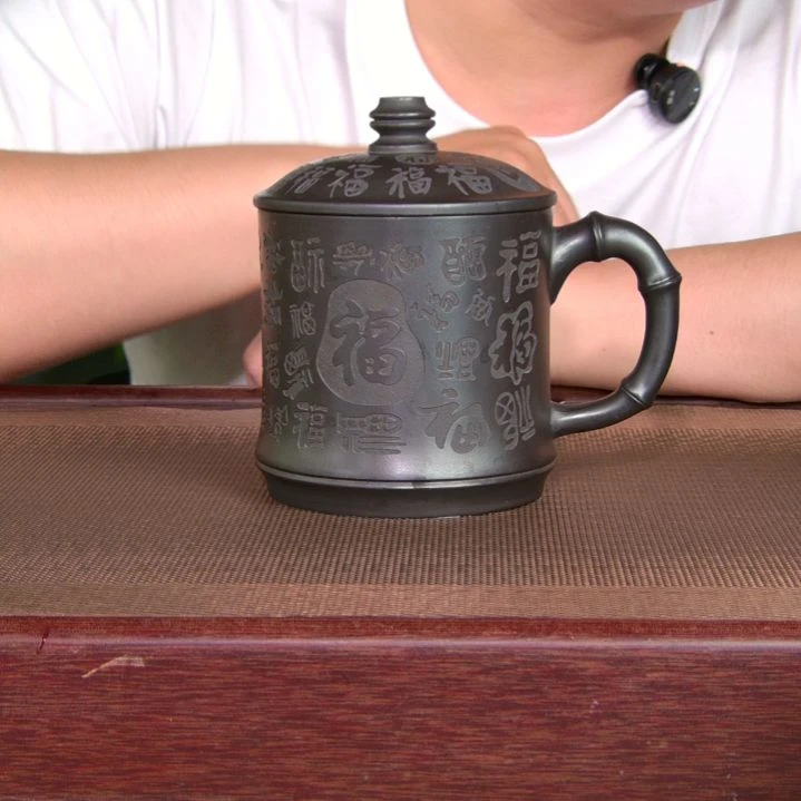 茶杯紫砂高货放漏