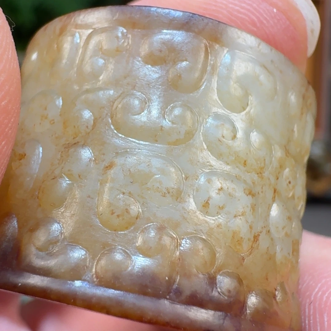 A***a和田玉（糖玉）未镶嵌手链