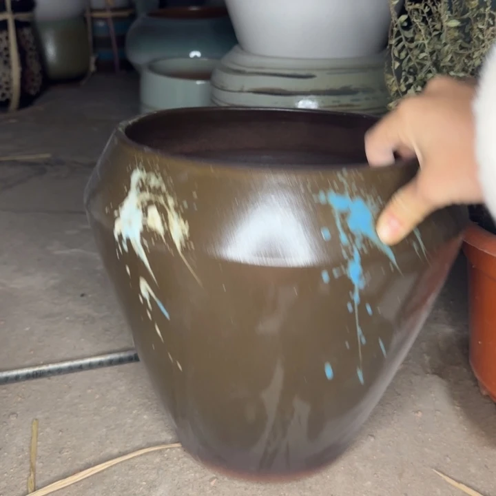 瑕疵花盆处理啦口25高26