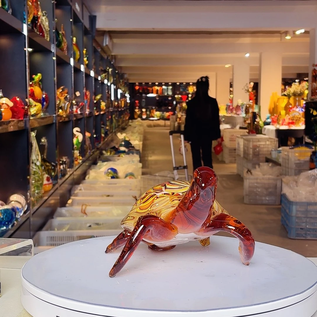 摆件琉璃岛是世界的一部分呢