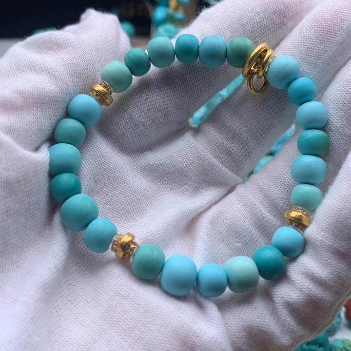 绿松石18K金镶嵌单品