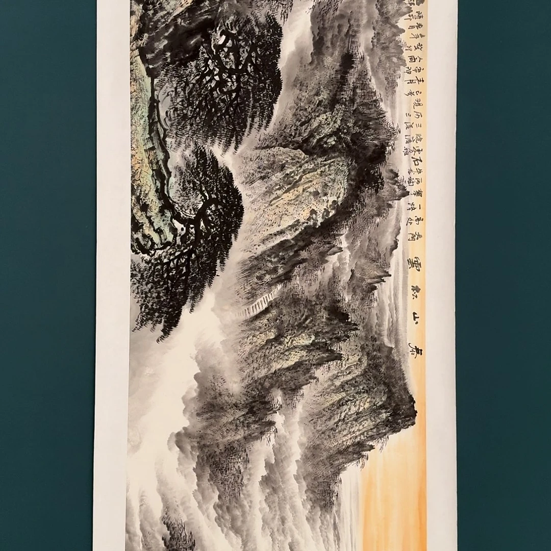 国画丁老师的作品