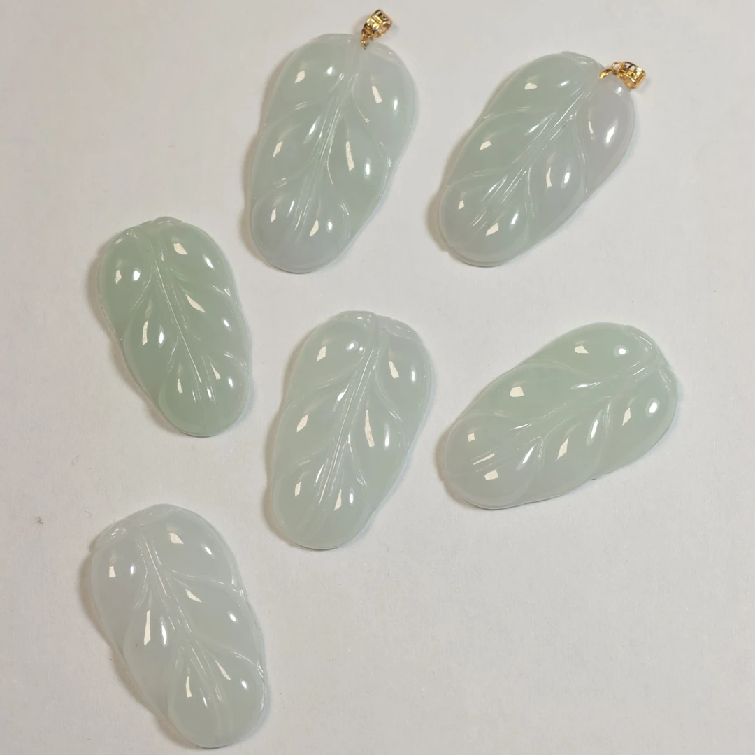 4076-30899-18k翡翠叶子-多样性发一