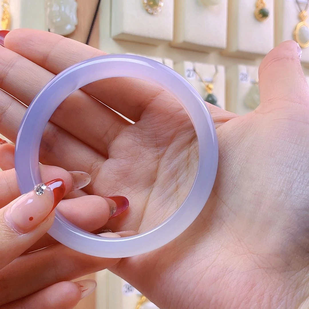 玛瑙/玉髓手镯未镶嵌宗*