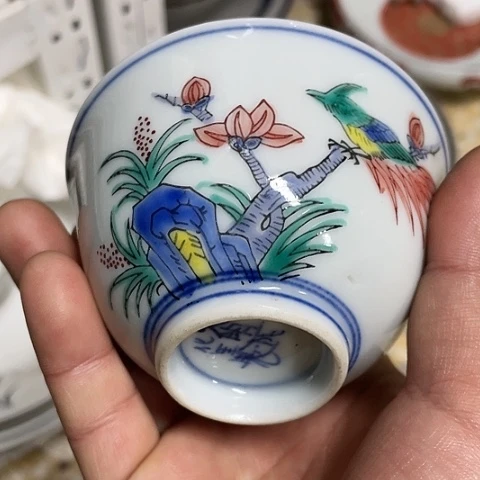 【闪购商品】碟江**风中古工艺品回流瓷器