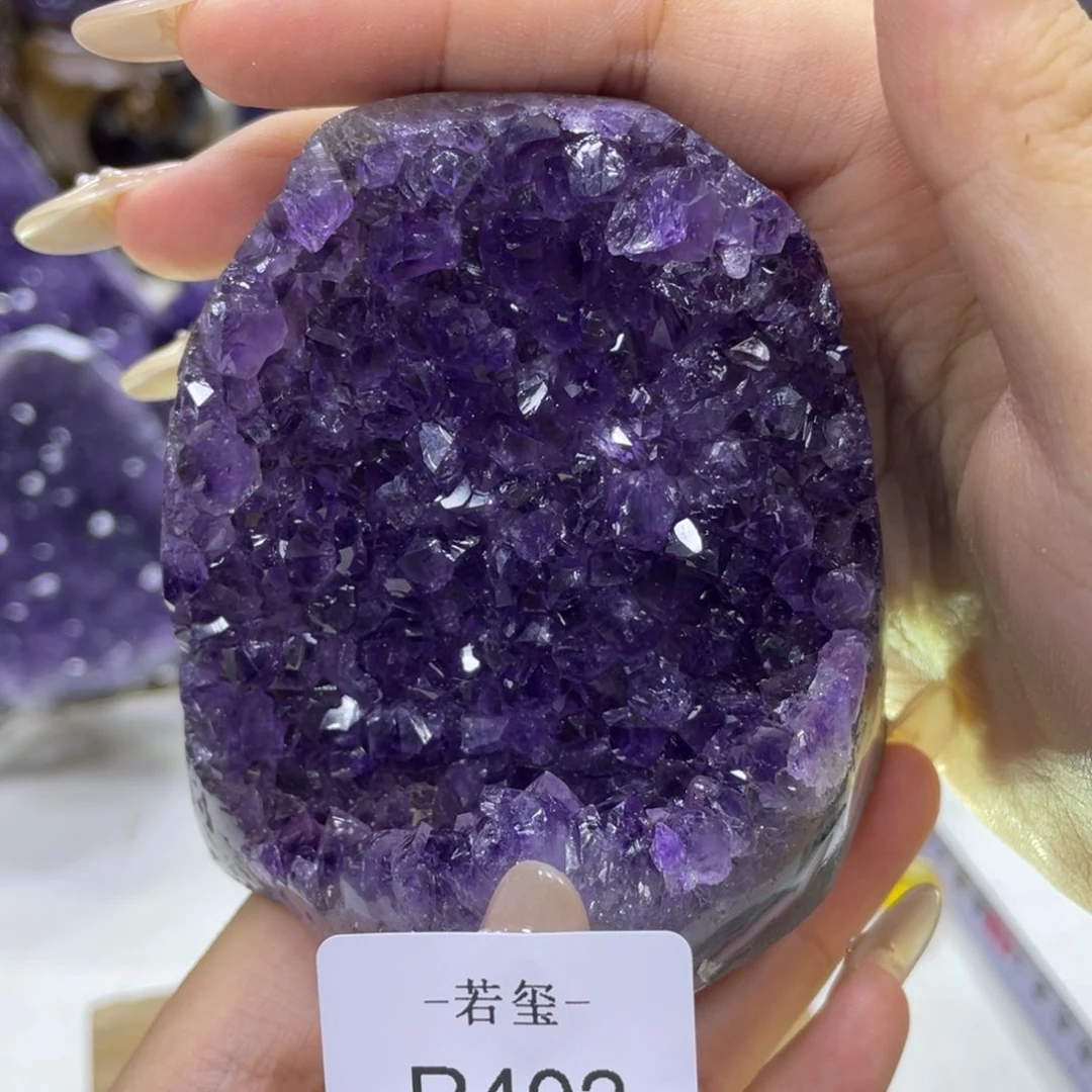 乌拉圭紫水晶摆件r403
