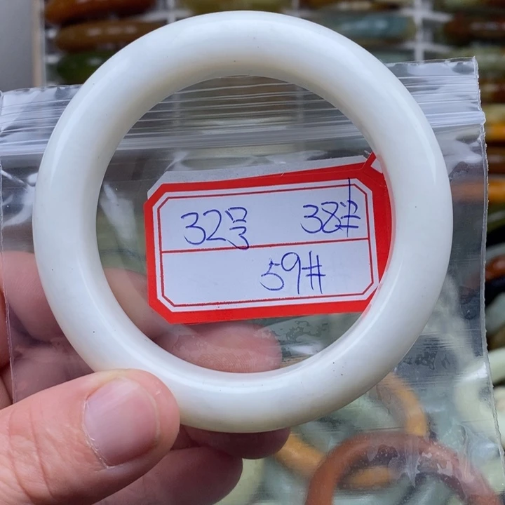 未镶嵌蛇纹石玉手绳