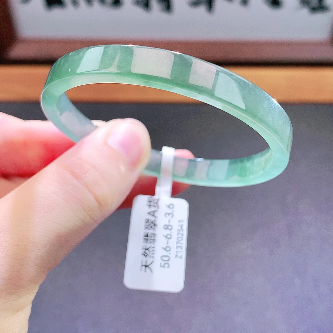 翡翠未镶嵌手镯天然翡翠