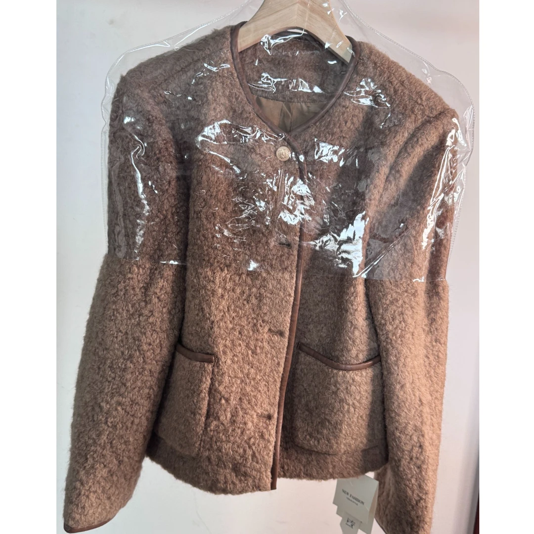 小香外套羊毛羊驼毛外套