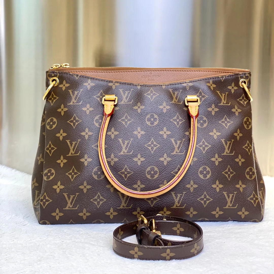 99新 LouisVuitton/路易威登 古有97新LV老花传奇手提单肩包8472