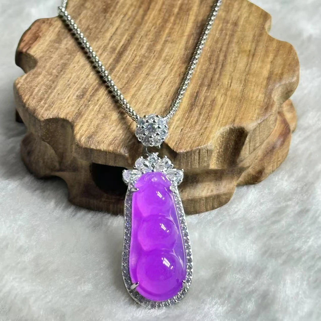 紫福豆时尚吊坠美观大气美轮美奂尽显魅力