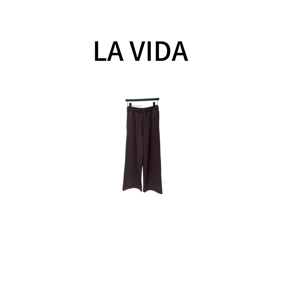 -LA VIDA-【美拉德】松紧腰休闲裤
