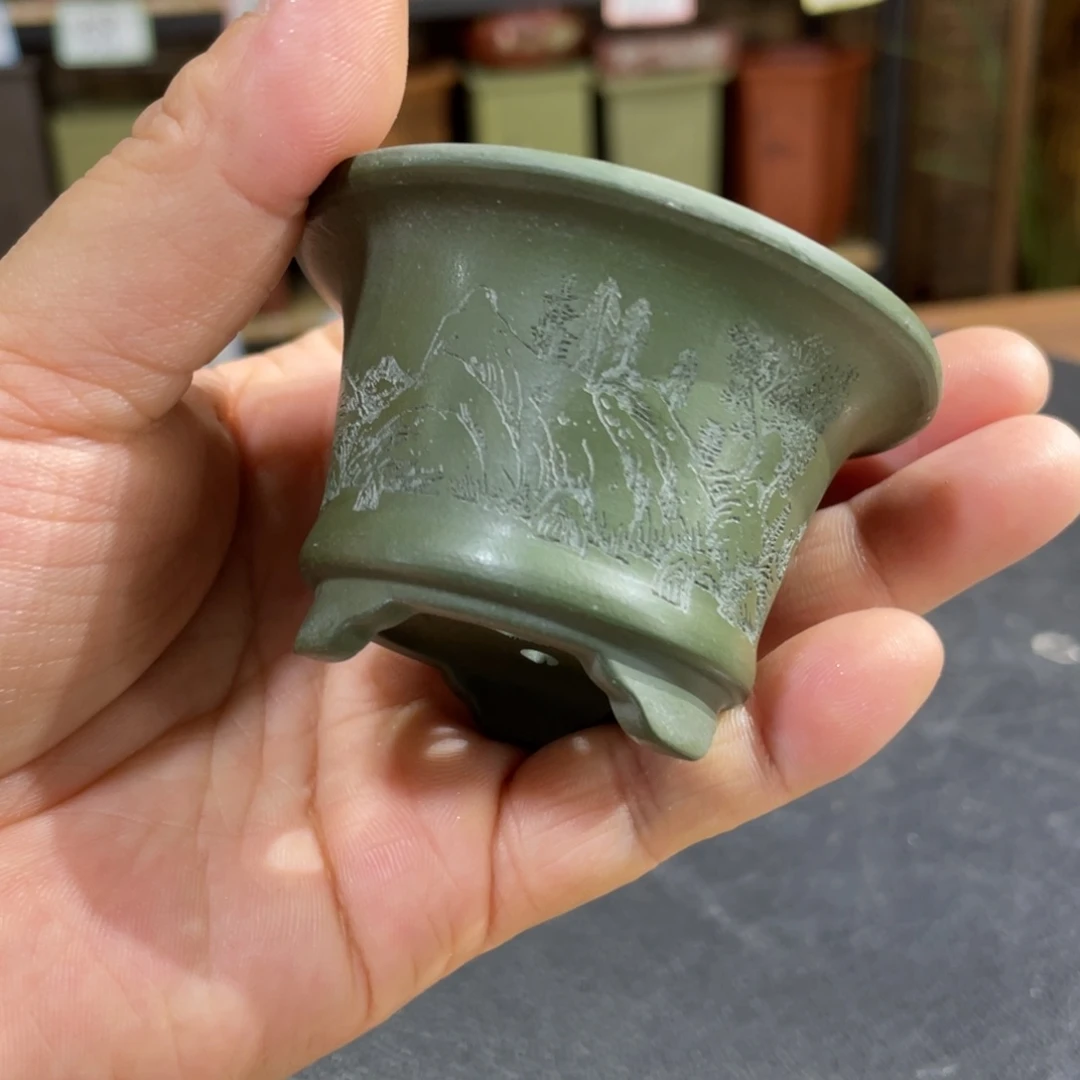 紫砂茶案紫砂花盆在这里