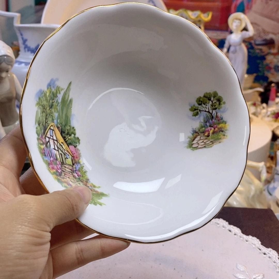 瓷片瓷器欧瓷咖啡杯水晶杯