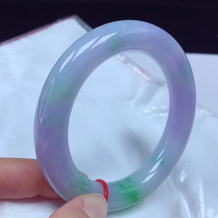 未镶嵌手镯（圆镯）翡翠56圈胖圆