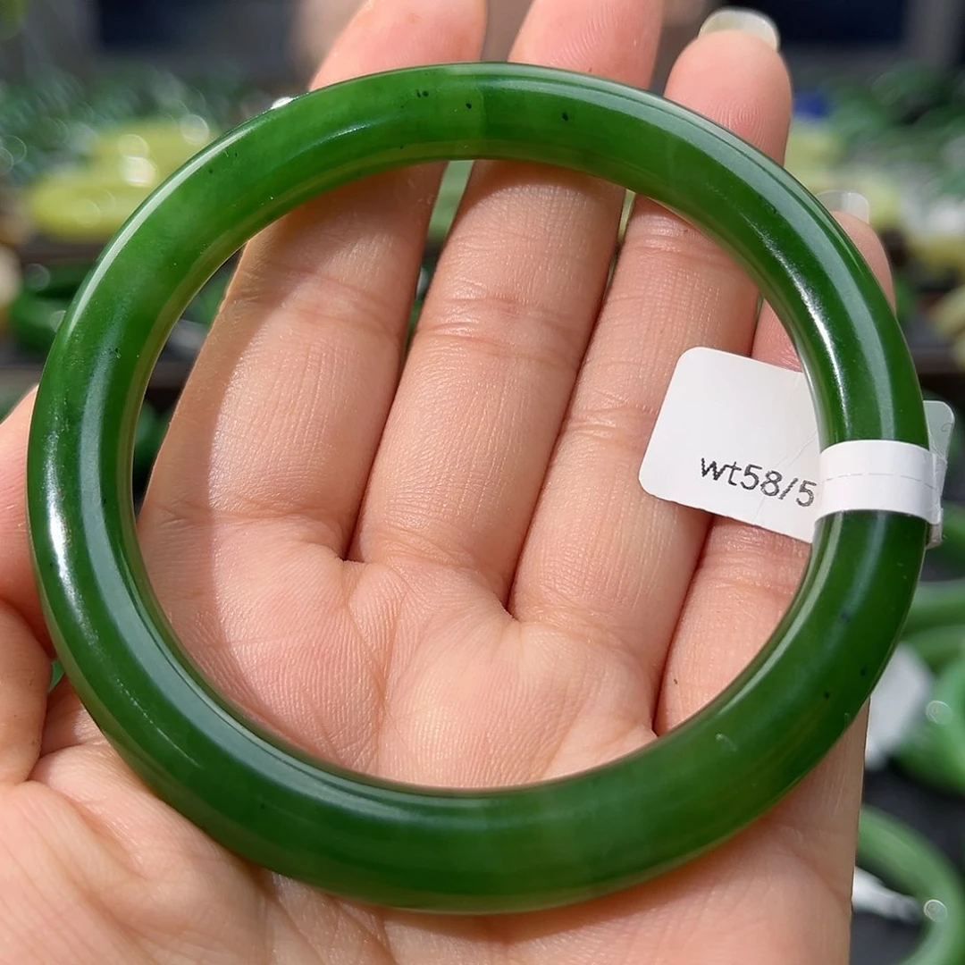 和田玉（碧玉）手镯未镶嵌