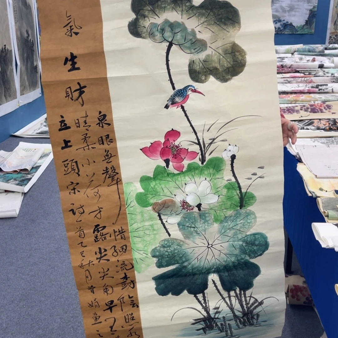 国画宣纸纯手绘字画