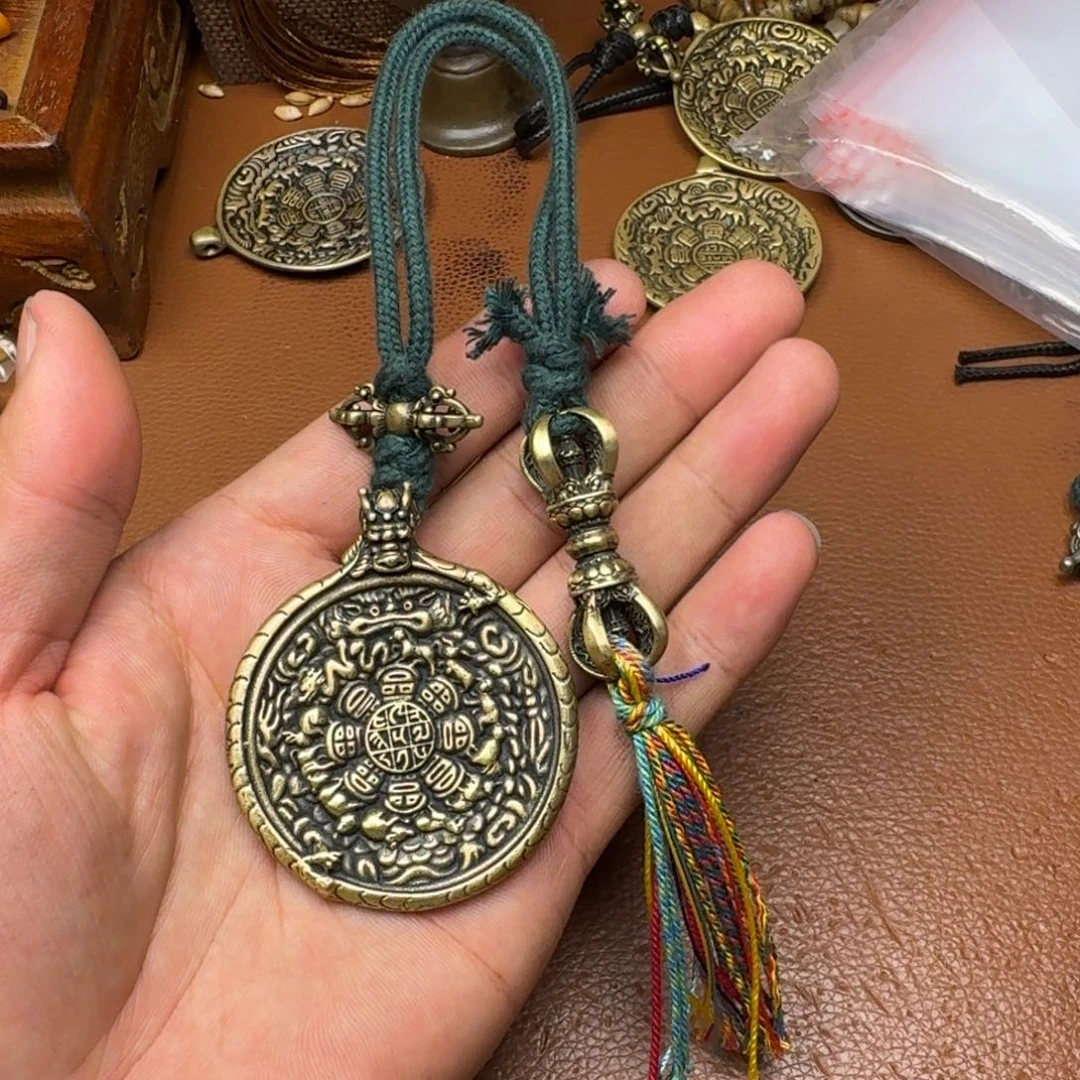 忘***.藏式风格九宫八卦牌