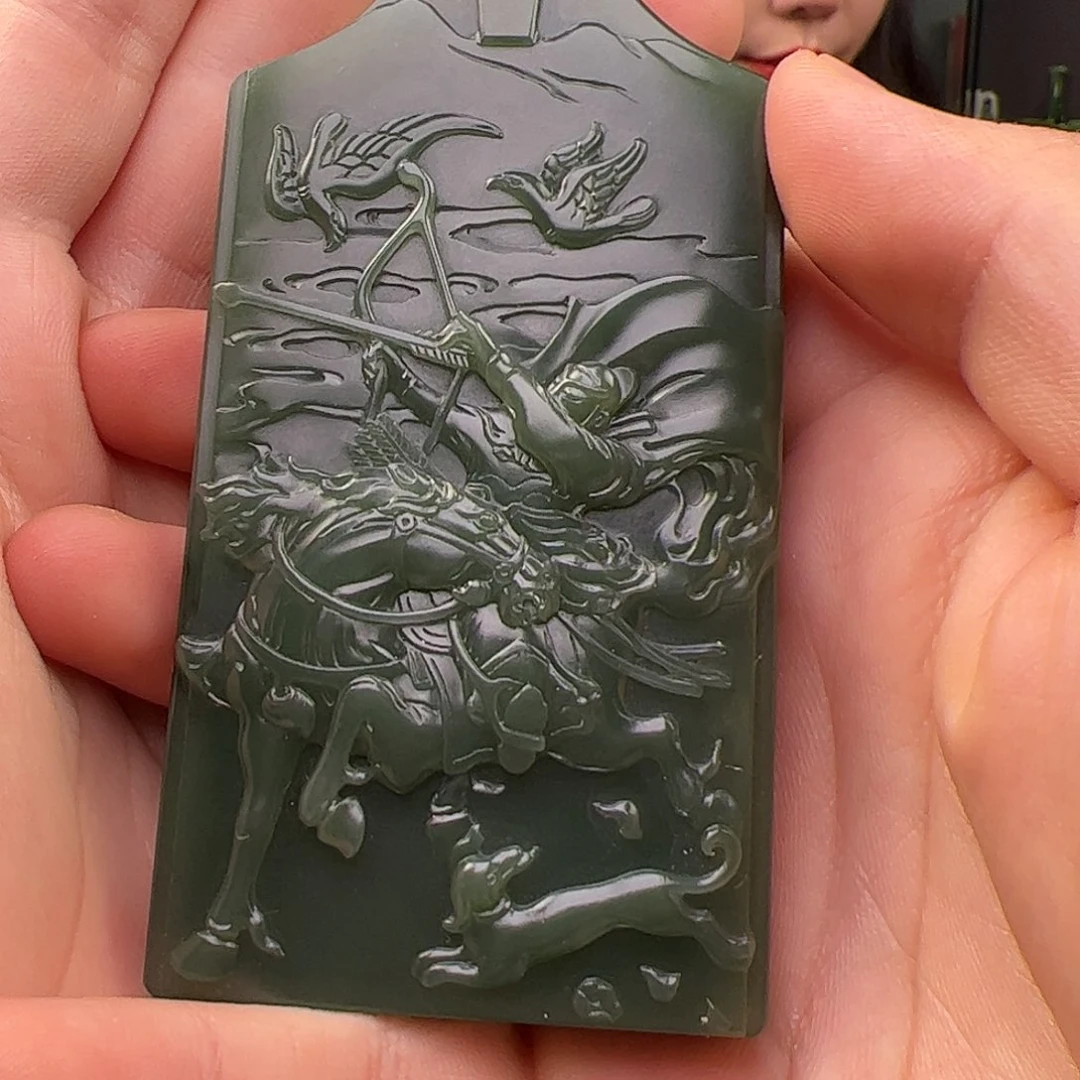 和田玉未镶嵌摆件