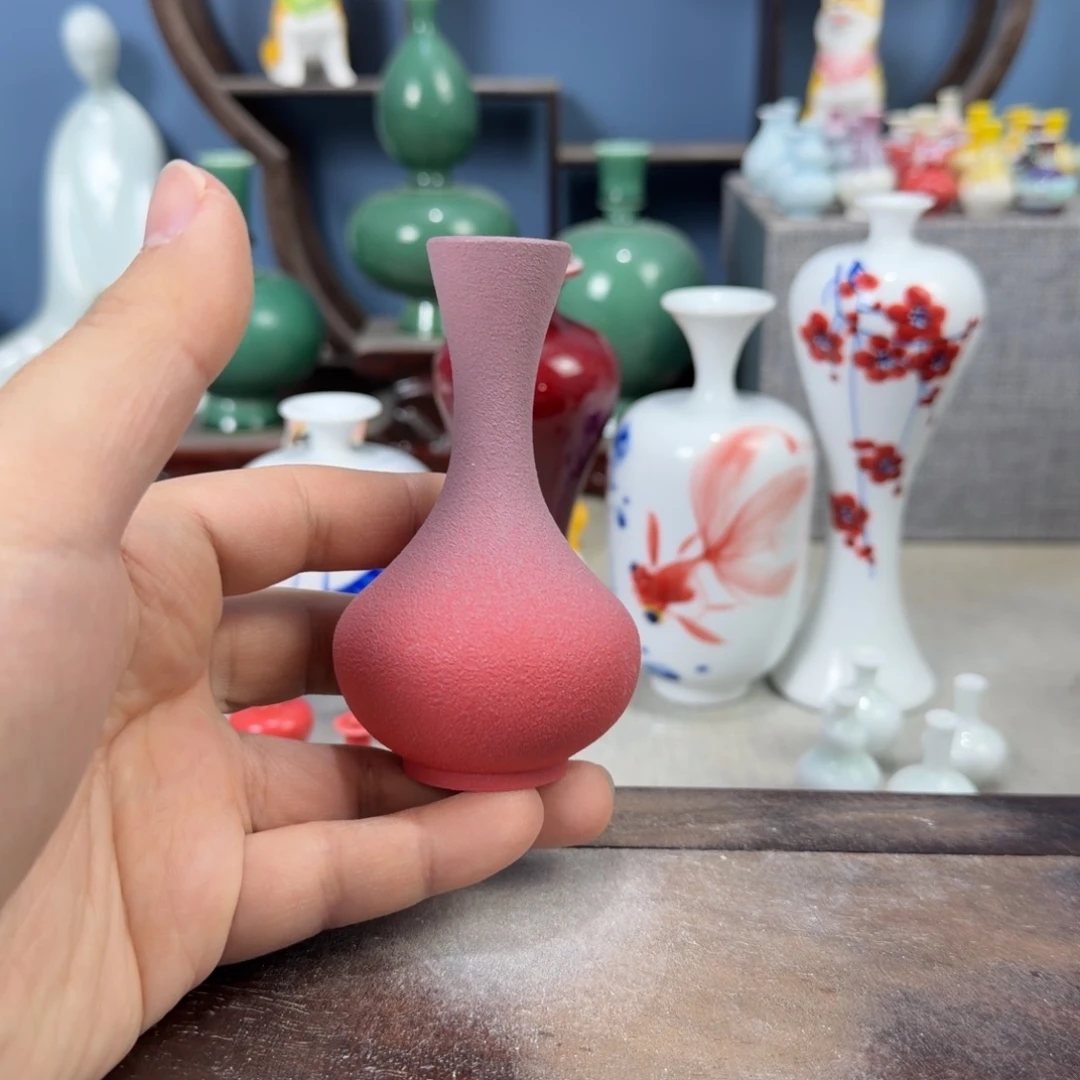 陶瓷手工小花器摆件