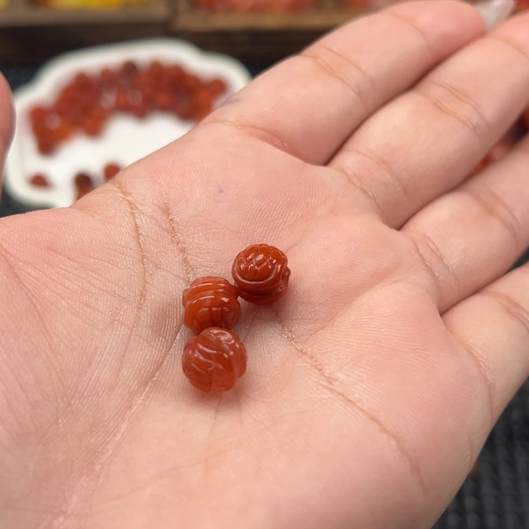 南红玛瑙未镶嵌吊坠(不含链)