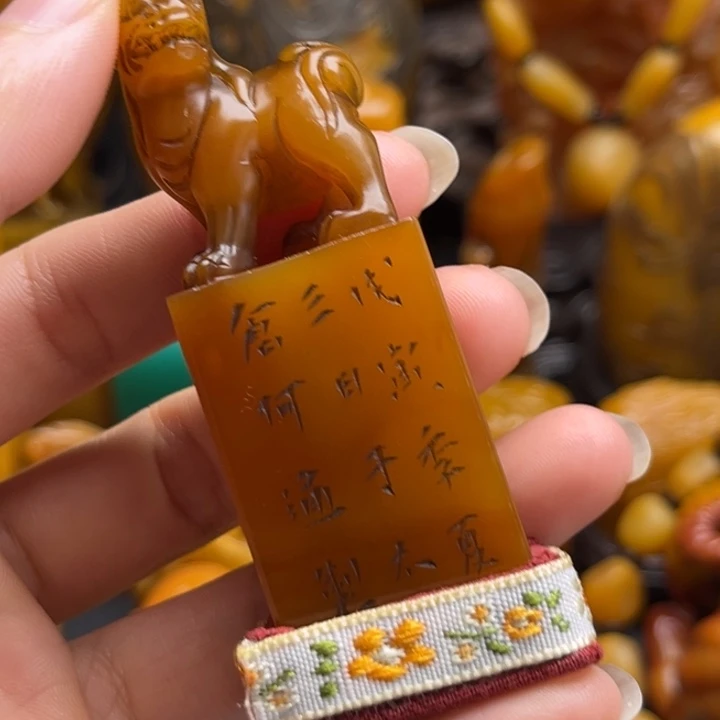 寿山石印石T****g题材：工艺品