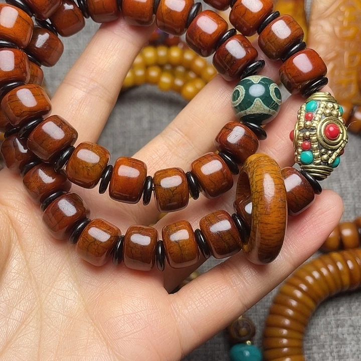 刺***柔手串/手链牛骨牦牛骨