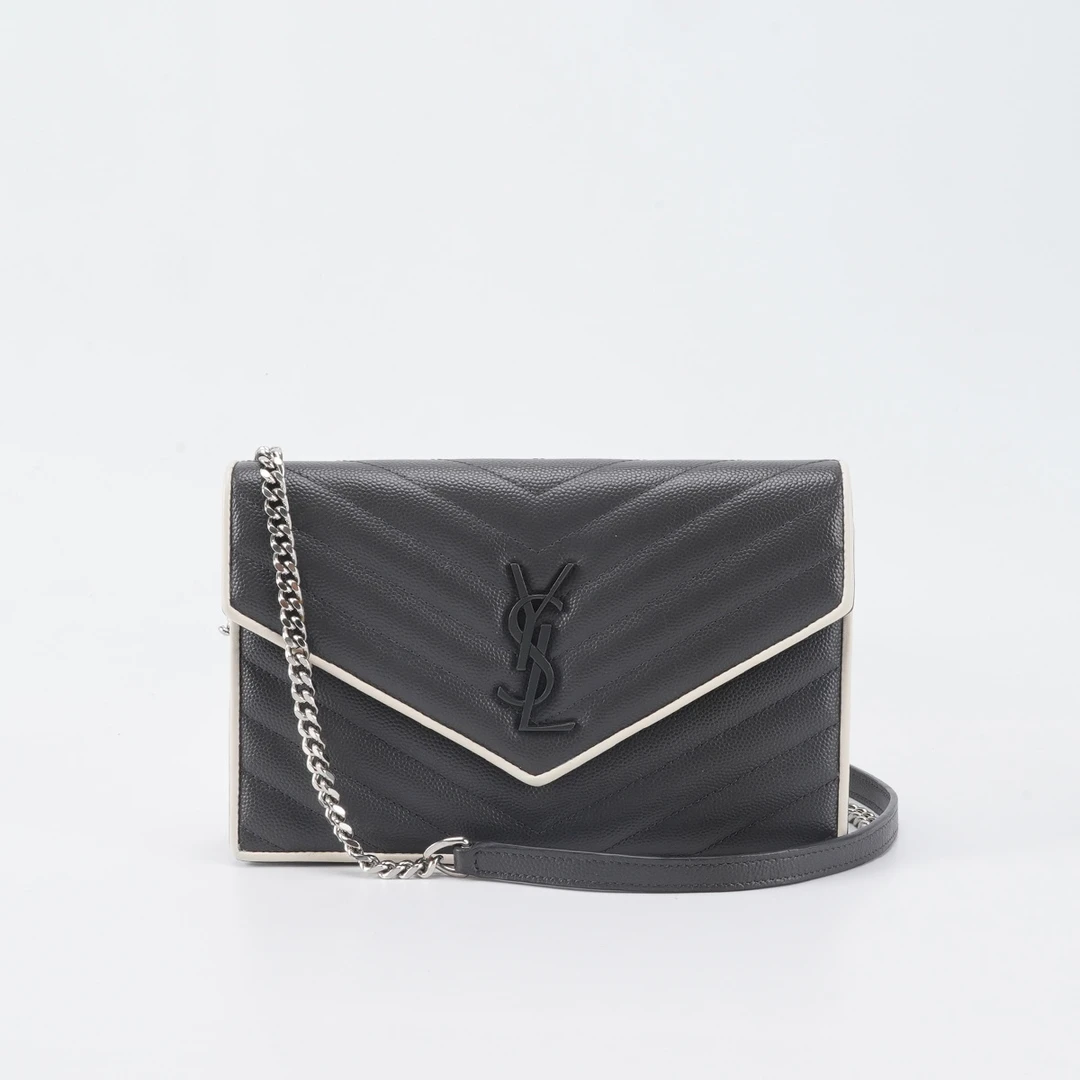 95新 YSL/圣罗兰 【总仓一口价】信封包小号鱼子酱/BG22011866