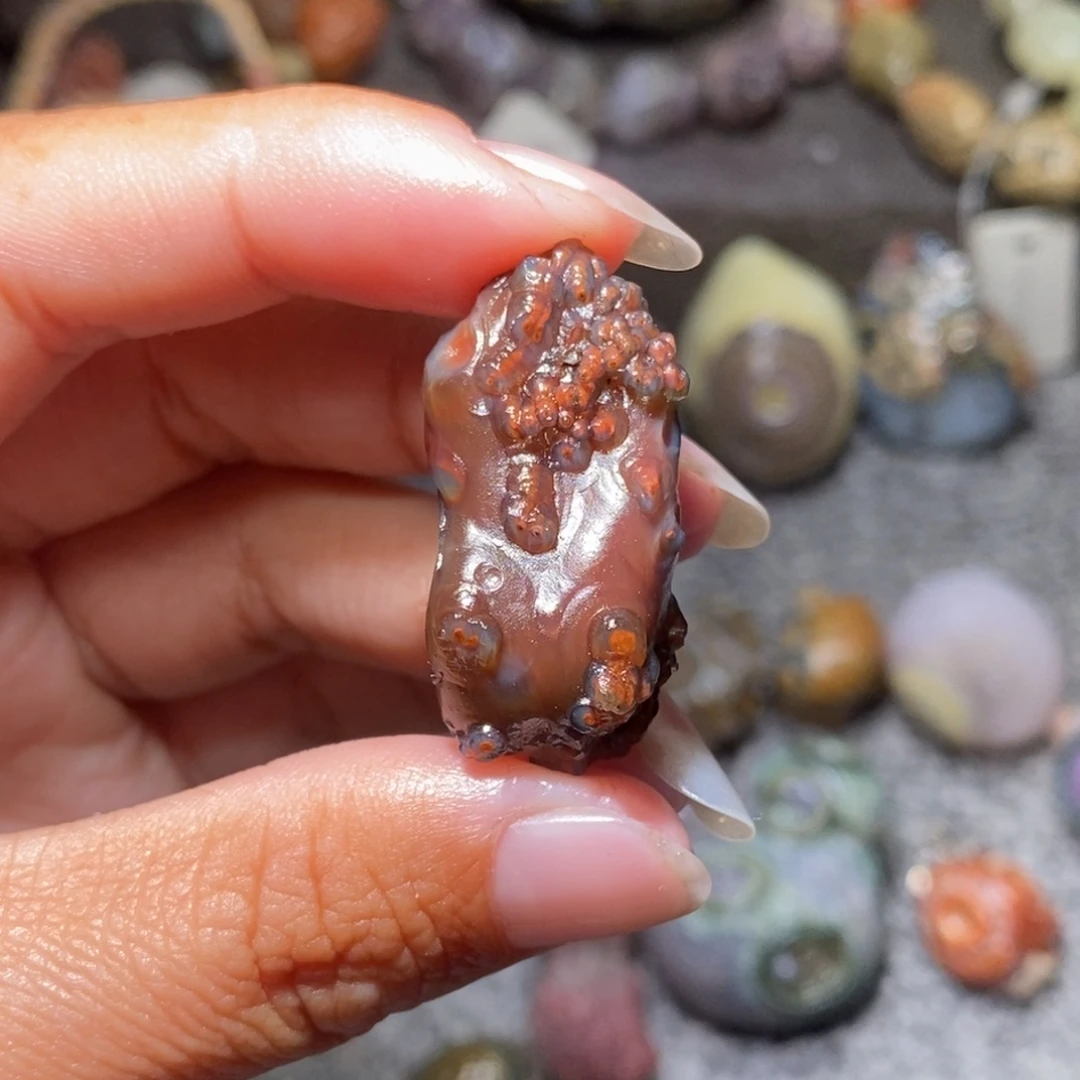 玛瑙/玉髓未镶嵌珠宝半成品