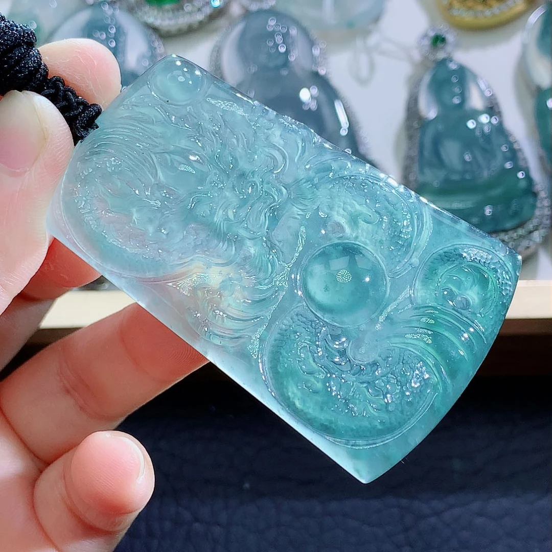 未镶嵌挂件翡翠翡翠