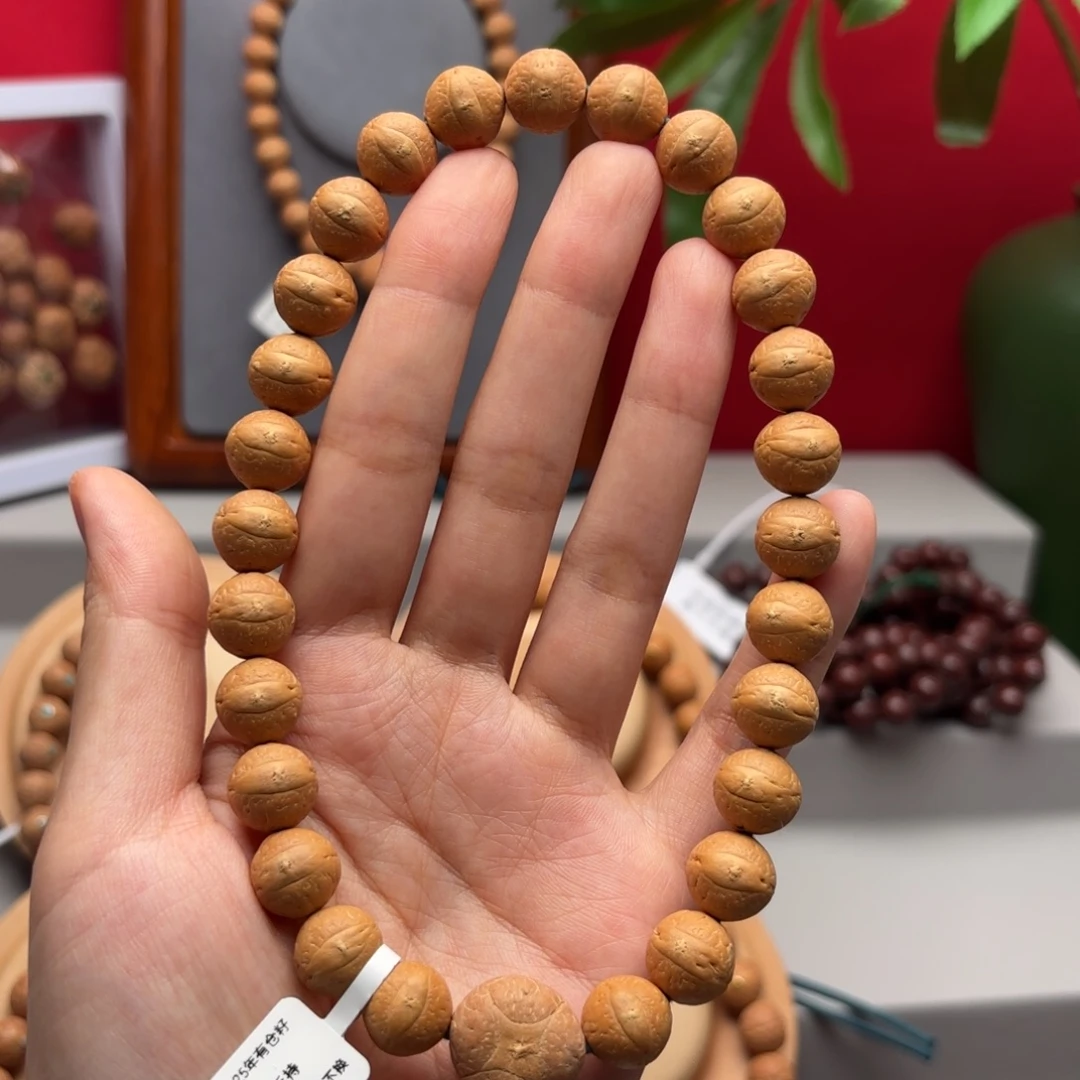 ～***、凤眼菩提手串12左右手持