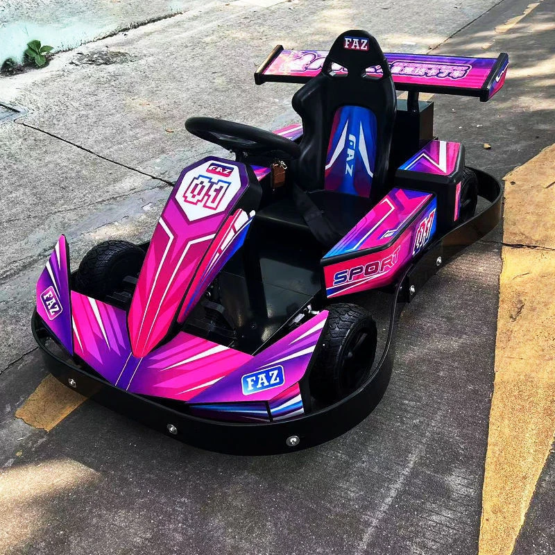 新款成年儿童电动漂移卡丁车商场广场摆摊游乐场适用超长续航赛车