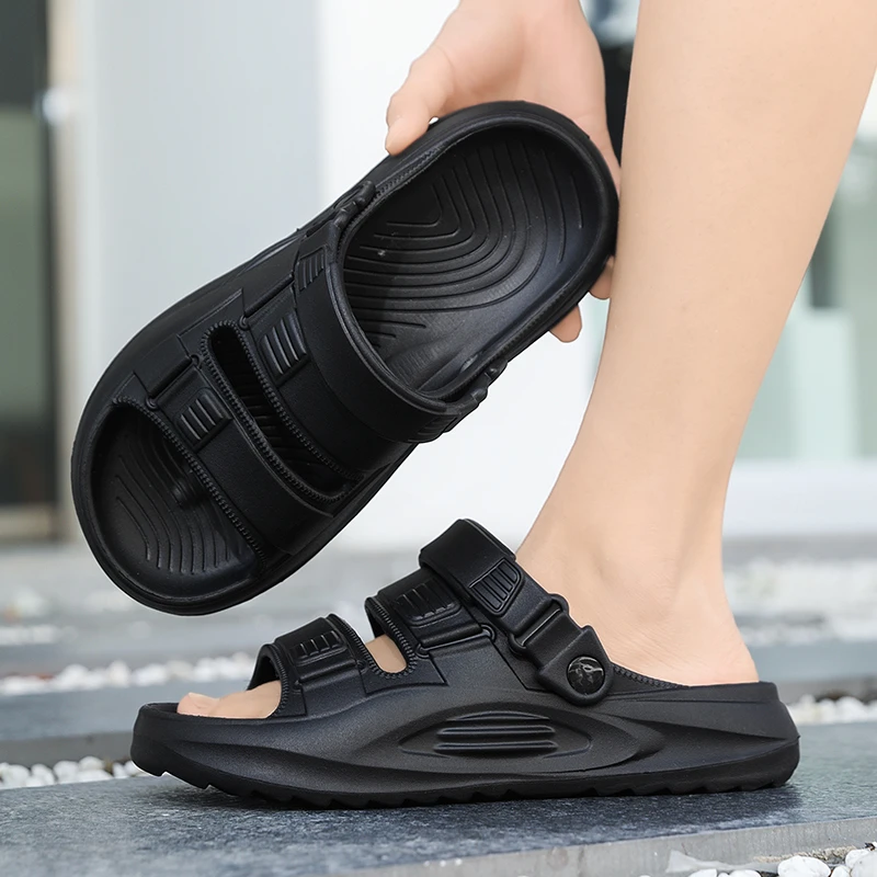 2025新款潮外穿凉拖鞋男款户外运动休闲网红开车沙滩鞋男士拖鞋