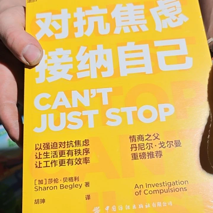 对抗焦虑接纳自己库存书