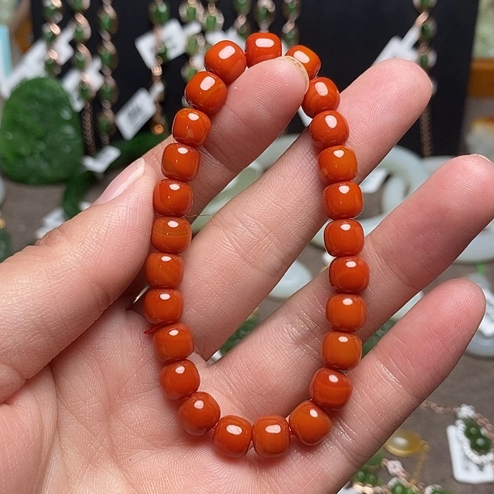 玛瑙/玉髓未镶嵌手链